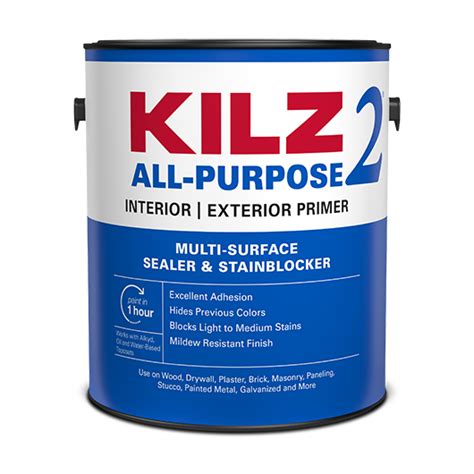 can you prime metal junction boxes with kilz 2|KILZ 2 bonding primer.